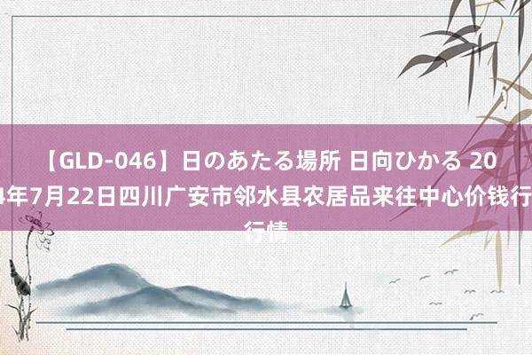 【GLD-046】日のあたる場所 日向ひかる 2024年7月22日四川广安市邻水县农居品来往中心价钱行情