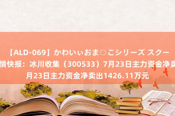 【ALD-069】かわいぃおま○こシリーズ スクール水着編 股票行情快报：冰川收集（300533）7月23日主力资金净卖出1426.11万元