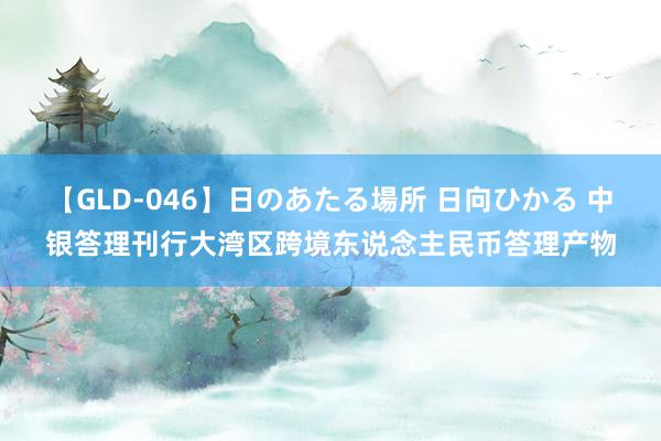 【GLD-046】日のあたる場所 日向ひかる 中银答理刊行大湾区跨境东说念主民币答理产物