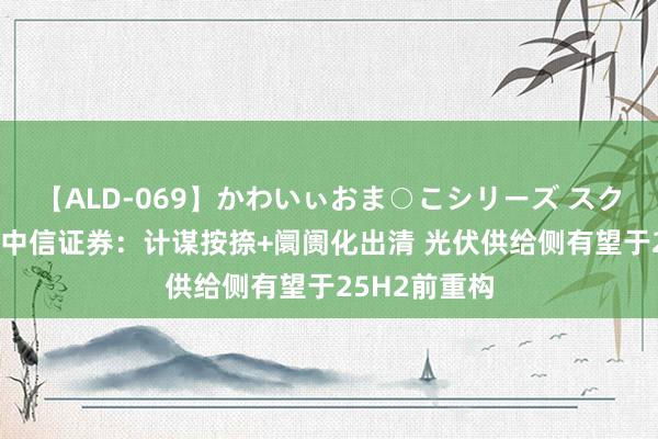 【ALD-069】かわいぃおま○こシリーズ スクール水着編 中信证券：计谋按捺+阛阓化出清 光伏供给侧有望于25H2前重构