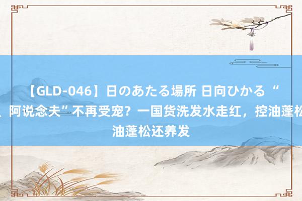 【GLD-046】日のあたる場所 日向ひかる “海飞丝、阿说念夫”不再受宠？一国货洗发水走红，控油蓬松还养发