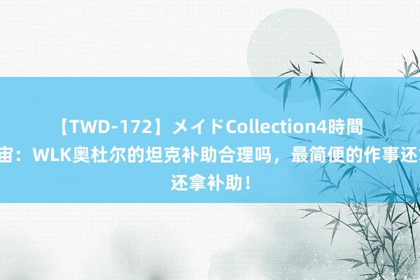 【TWD-172】メイドCollection4時間 魔兽宇宙：WLK奥杜尔的坦克补助合理吗，最简便的作事还拿补助！