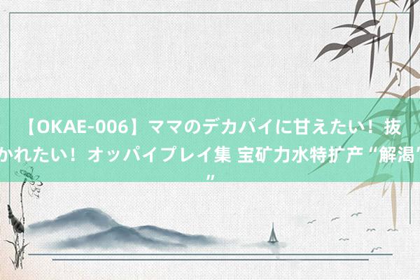 【OKAE-006】ママのデカパイに甘えたい！抜かれたい！オッパイプレイ集 宝矿力水特扩产“解渴”